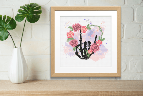 Your Heart Rocks Cross-Stitch Pattern